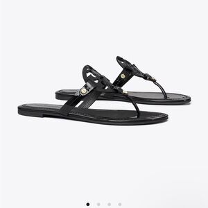 Tory Burch miller patent sandal